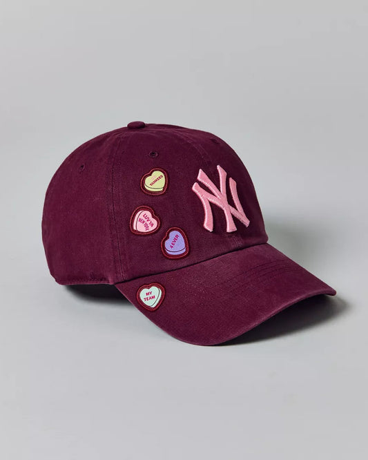 '47 Brand NY Yankees Candy Hearts 棒球帽
