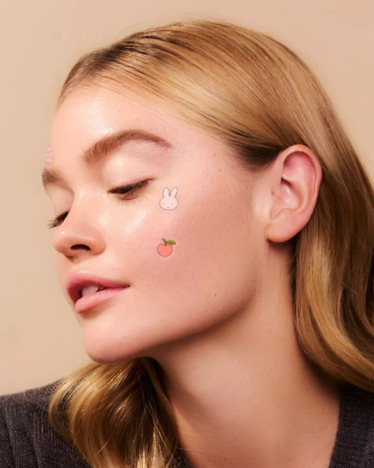 Dearcloud X Miffy 聯名水膠體痘痘貼與鏡面收納盒組(Blemish Bunny)