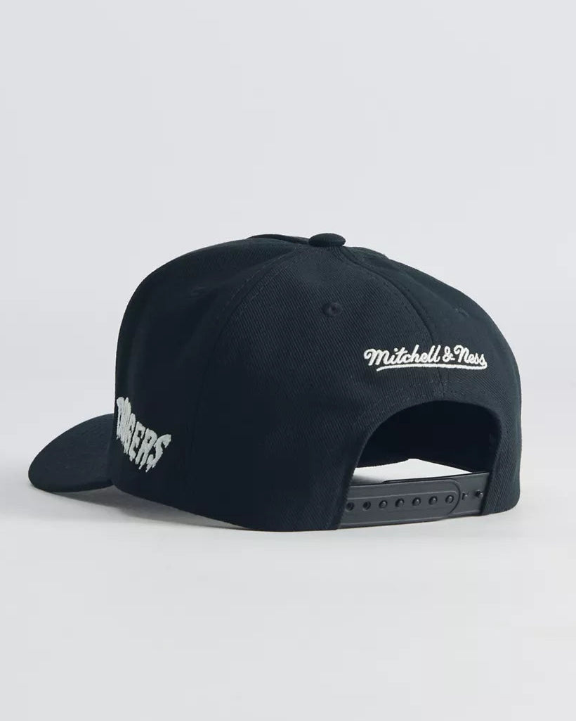 Mitchell & Ness MLB 洛杉磯道奇隊 骷髏手刺繡棒球帽