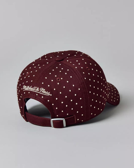 Mitchell & Ness MLB 紐約洋基隊 圓點 Dad Hat 棒球帽 (棕色)