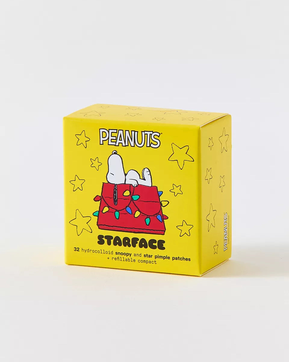 Starface 痘痘貼與鏡面收納盒組合(Snoopy Dog House)