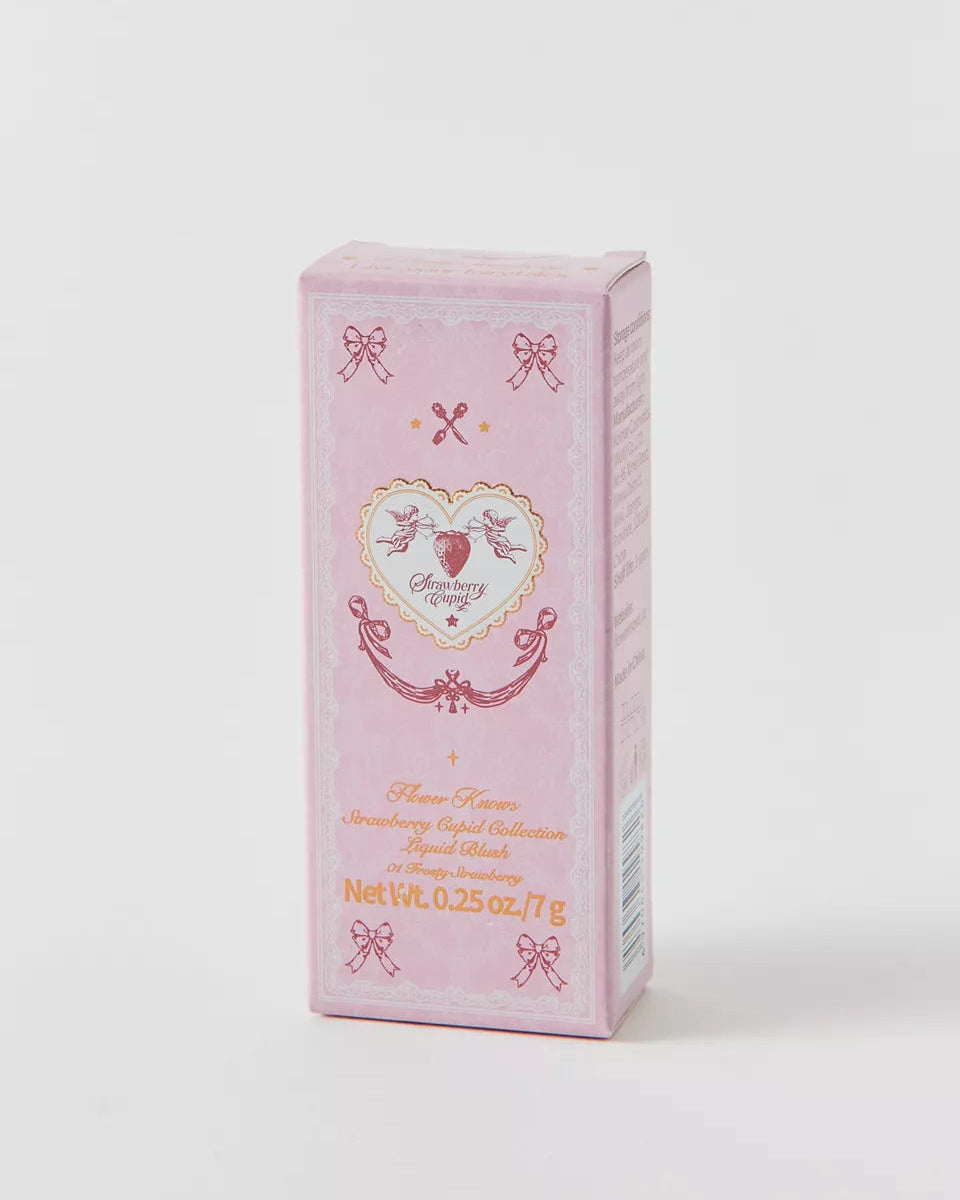 Flower Knows Strawberry Cupid 全日水光液態腮紅(五色)
