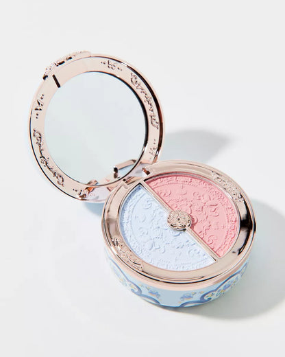 Flower Knows 蝴蝶雲頸胭脂盒 高光與腮紅雙色粉餅(四色)