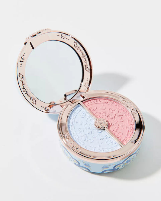 Flower Knows 蝴蝶雲頸胭脂盒 高光與腮紅雙色粉餅(四色)