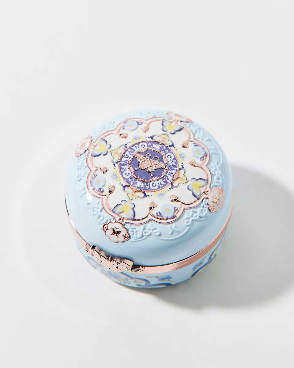 Flower Knows 蝴蝶雲頸胭脂盒 高光與腮紅雙色粉餅(四色)