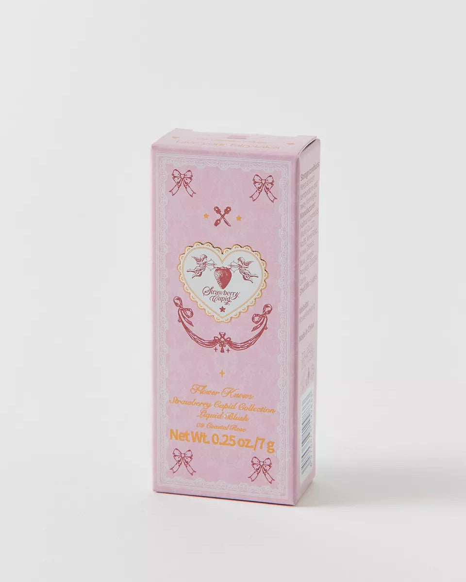 Flower Knows Strawberry Cupid 全日水光液態腮紅(五色)