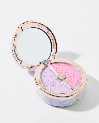 Flower Knows 蝴蝶雲頸胭脂盒 高光與腮紅雙色粉餅(四色)