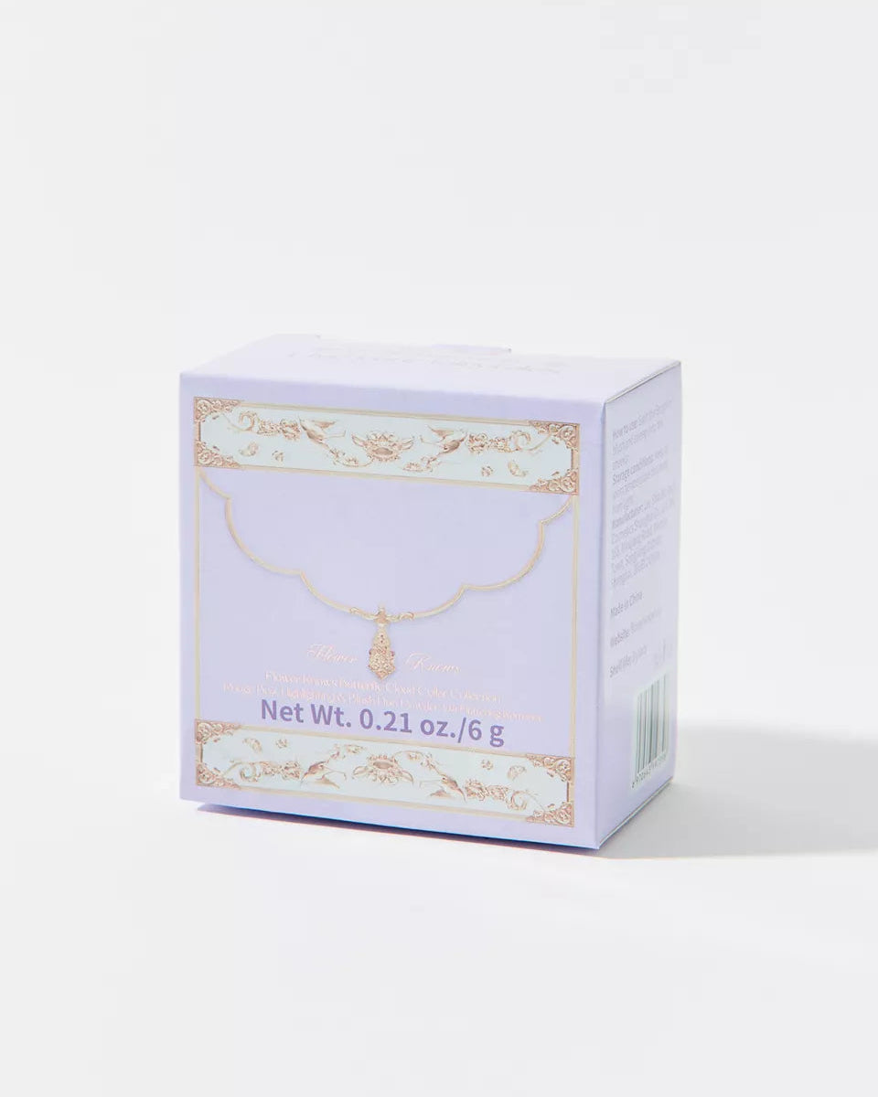 Flower Knows 蝴蝶雲頸胭脂盒 高光與腮紅雙色粉餅(四色)