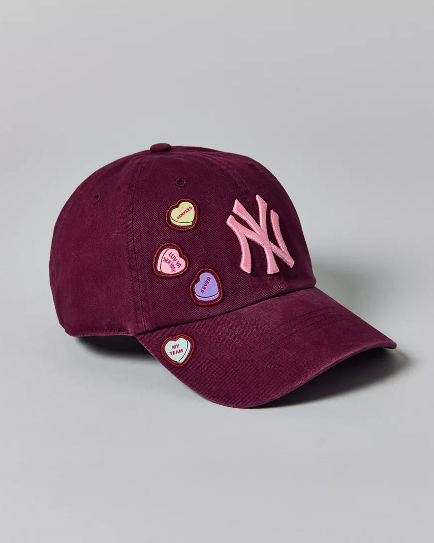 '47 Brand NY Yankees Candy Hearts 棒球帽