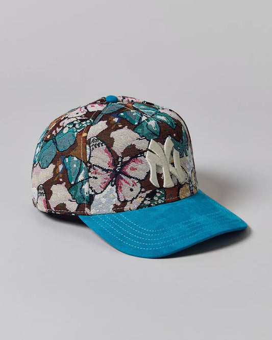 American Needle Brooklyn Eagles 提花刺繡棒球帽(迷彩藍)