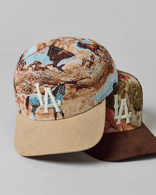 American Needle LA 提花刺繡 Snapback 棒球帽 (三色)