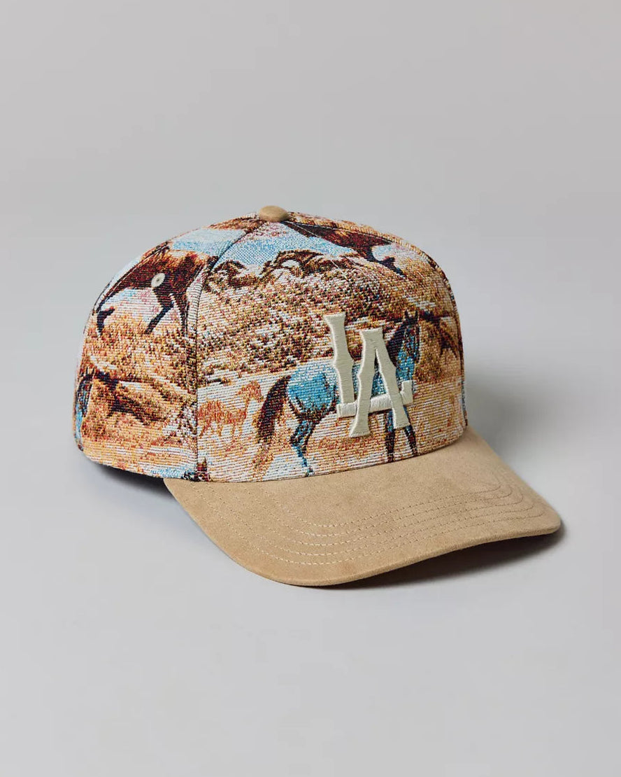 American Needle LA 提花刺繡 Snapback 棒球帽 (三色)