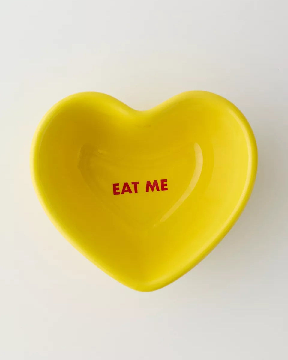 愛心糖語點心碗