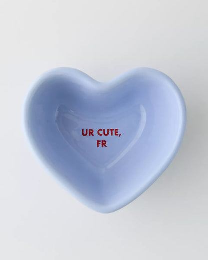 愛心糖語點心碗