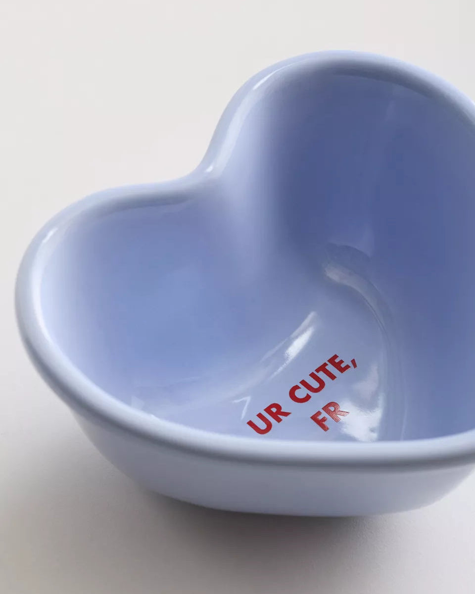 愛心糖語點心碗