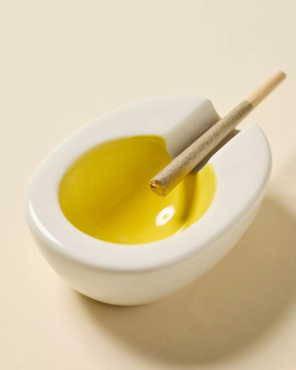 Edie Parker 水煮蛋造型陶瓷煙灰缸