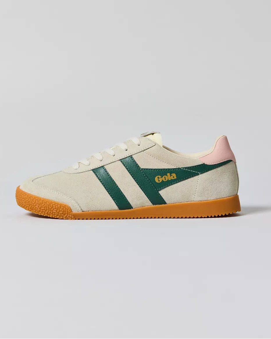 Gola 女款 Elan 真皮運動鞋 (綠色)