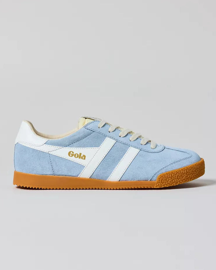 Gola 女款 Elan 真皮運動鞋 (淡藍色)
