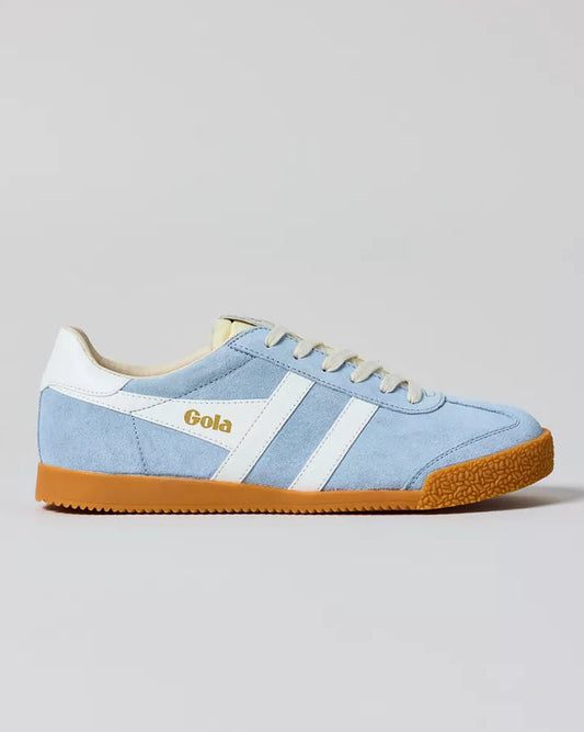 Gola 女款 Elan 真皮運動鞋 (淡藍色)