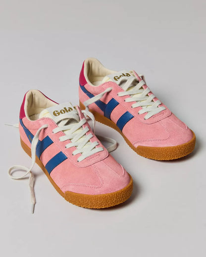 Gola 女款 Elan 真皮運動鞋 (蜜桃色)