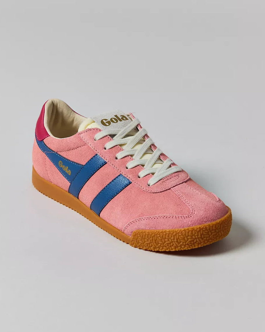 Gola 女款 Elan 真皮運動鞋 (蜜桃色)