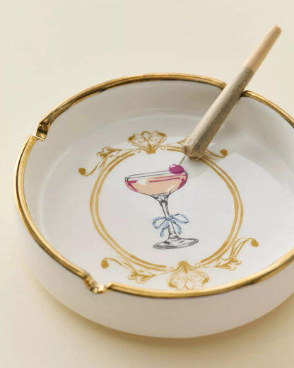 什錦印花煙灰缸