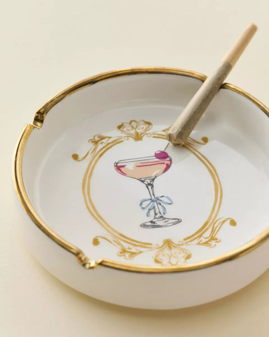 什錦印花煙灰缸