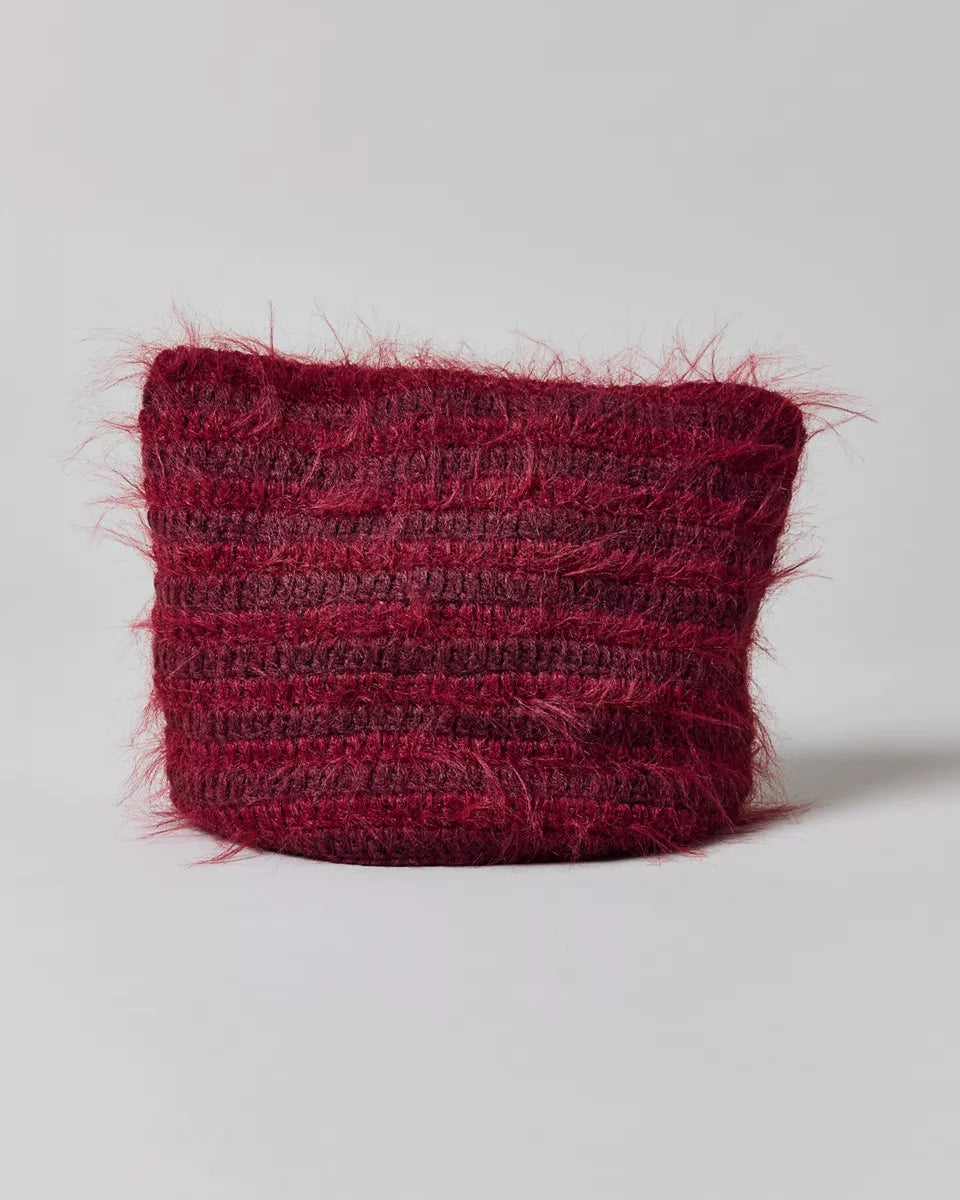 Mylo 毛絨動物耳針織毛帽