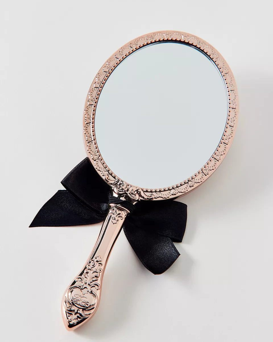 Flower Knows 草莓丘比特手持鏡(奶昔色)