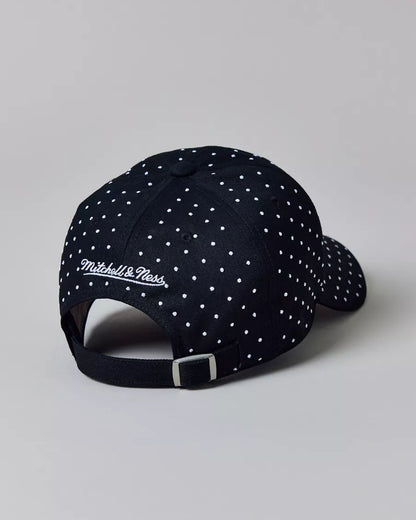 Mitchell & Ness MLB 紐約洋基隊 圓點 Dad Hat 棒球帽 (黑色)