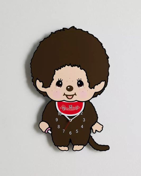 Monchhichi 造型指針掛鐘
