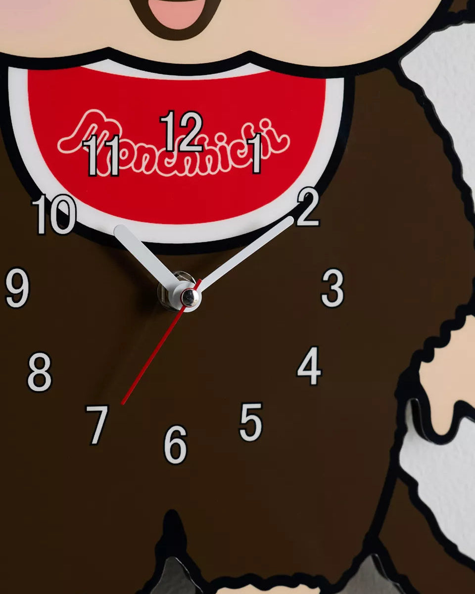 Monchhichi 造型指針掛鐘