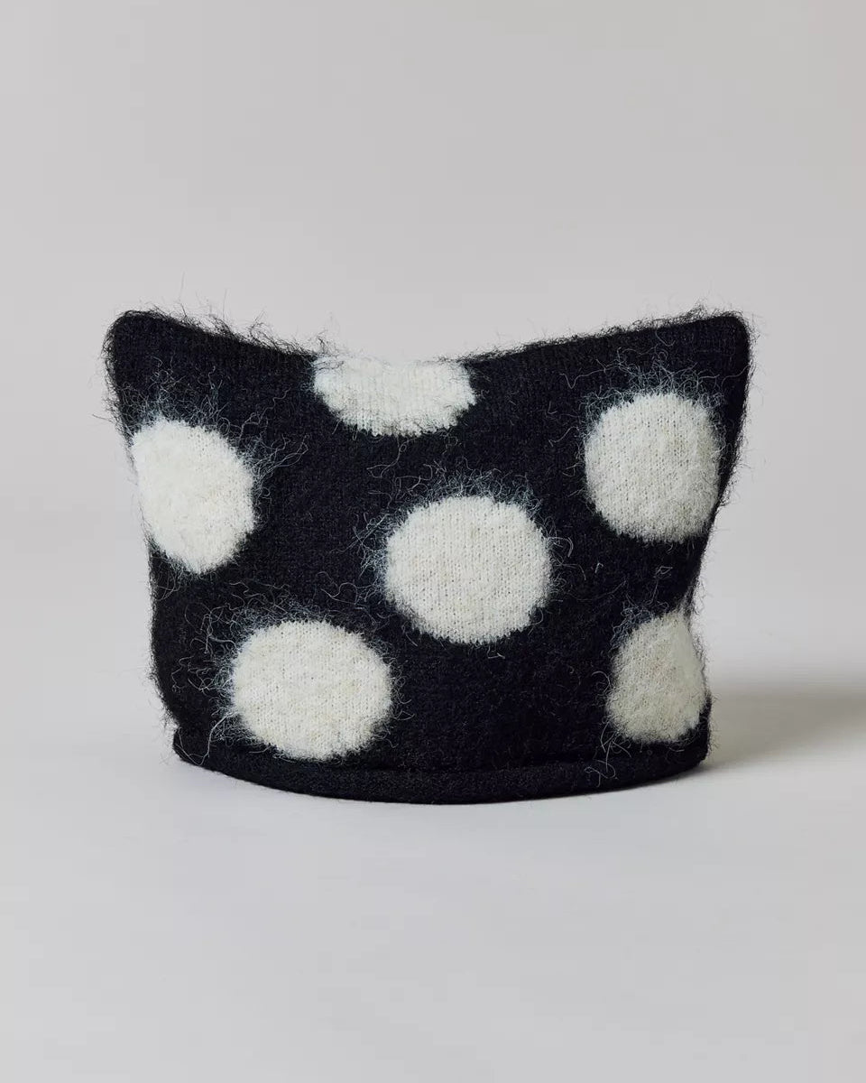 Mylo 圓點圖案針織毛帽