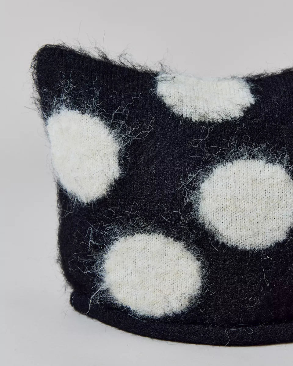 Mylo 圓點圖案針織毛帽