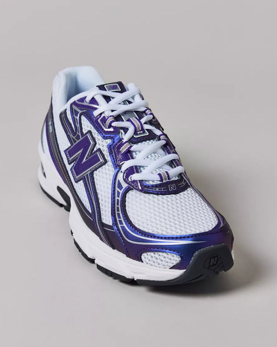 New Balance 740 男女款  慢跑運動鞋 (葡萄紫 + 白色 + 幻影灰)