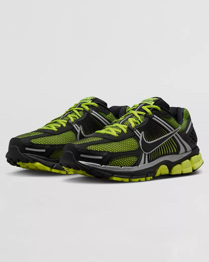 Nike 男款 Zoom Vomero 5 緩震運動鞋 (檸檬黃 + 黑色 + 白色)