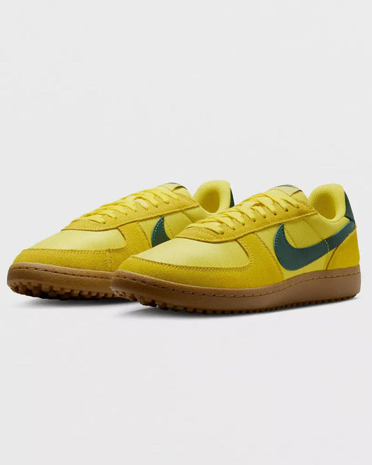 Nike 男款 Field General 運動鞋(鉻黃色 + 松樹綠 + 中棕膠底)