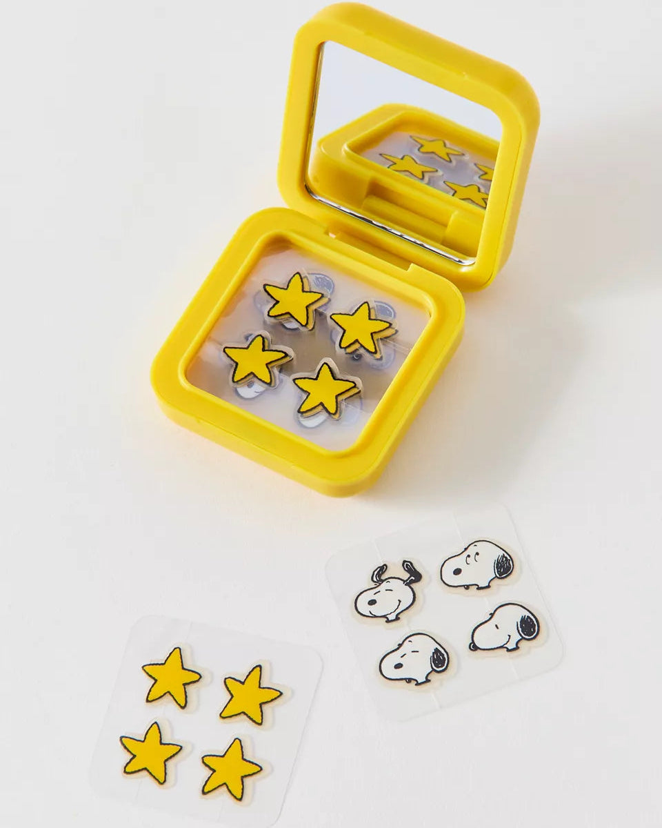 Starface 痘痘貼與鏡面收納盒組合(Snoopy Dog House)