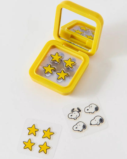 Starface 痘痘貼與鏡面收納盒組合(Snoopy Dog House)